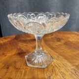 Glass footed cup