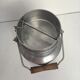 Tin milk jar