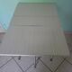 Formica foldable table, chrome feet - 60s