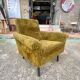 Vintage armchair in moumoute circa 1970