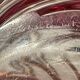 Bicolour crystal vase Val Saint Lambert