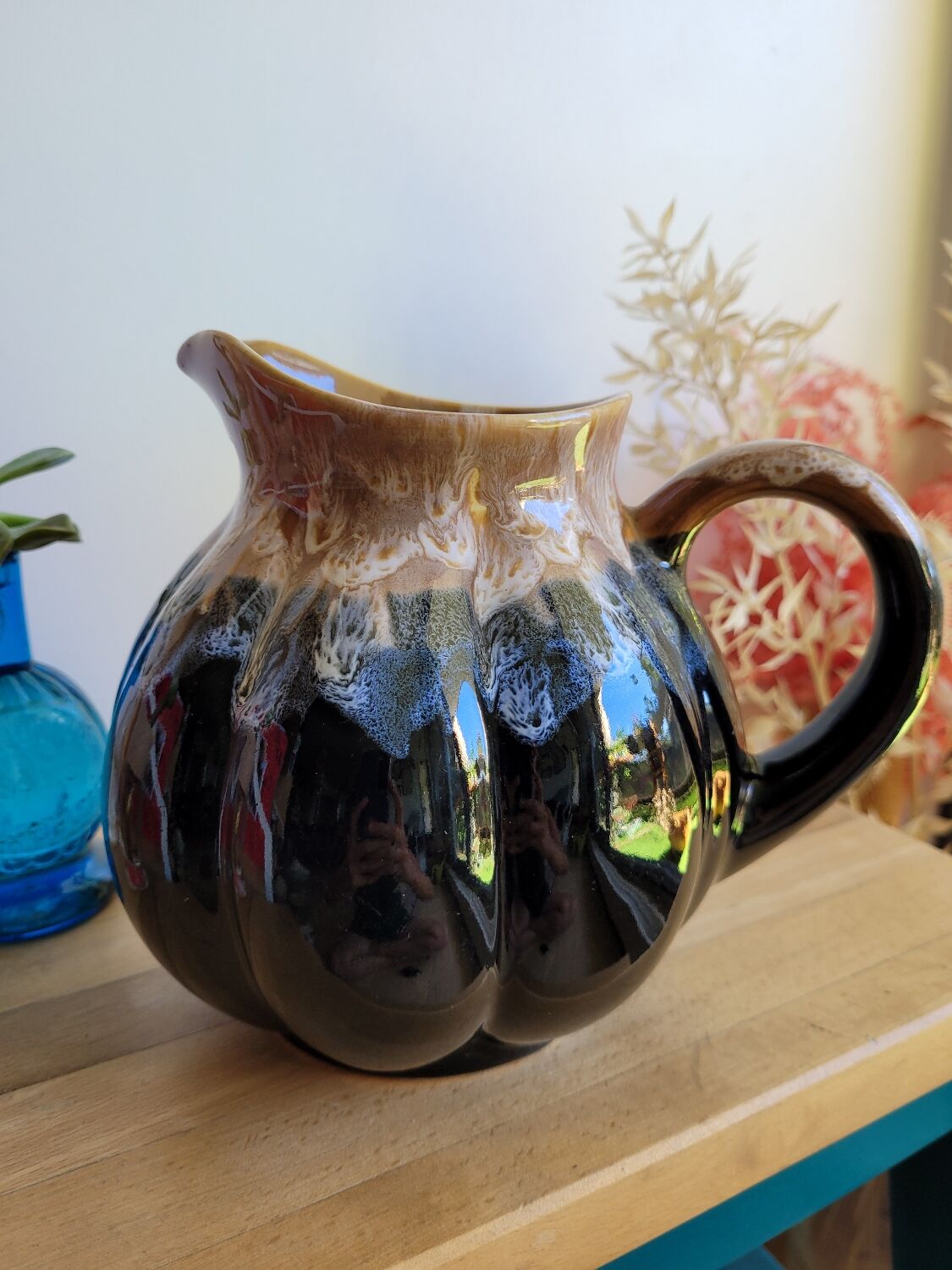 Broc / pitcher pumpkin Vallauris