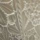 Suspension in white Art Deco period glass in the taste of Lalique