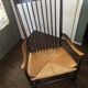 Vintage Scandinavian J16 rocking chair by Hans J. Wegner for FDB