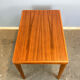 Table d'appoint par Henning Kjaernulf pour Vejle Stole- & Møbelfabrik, teck, années 1960.