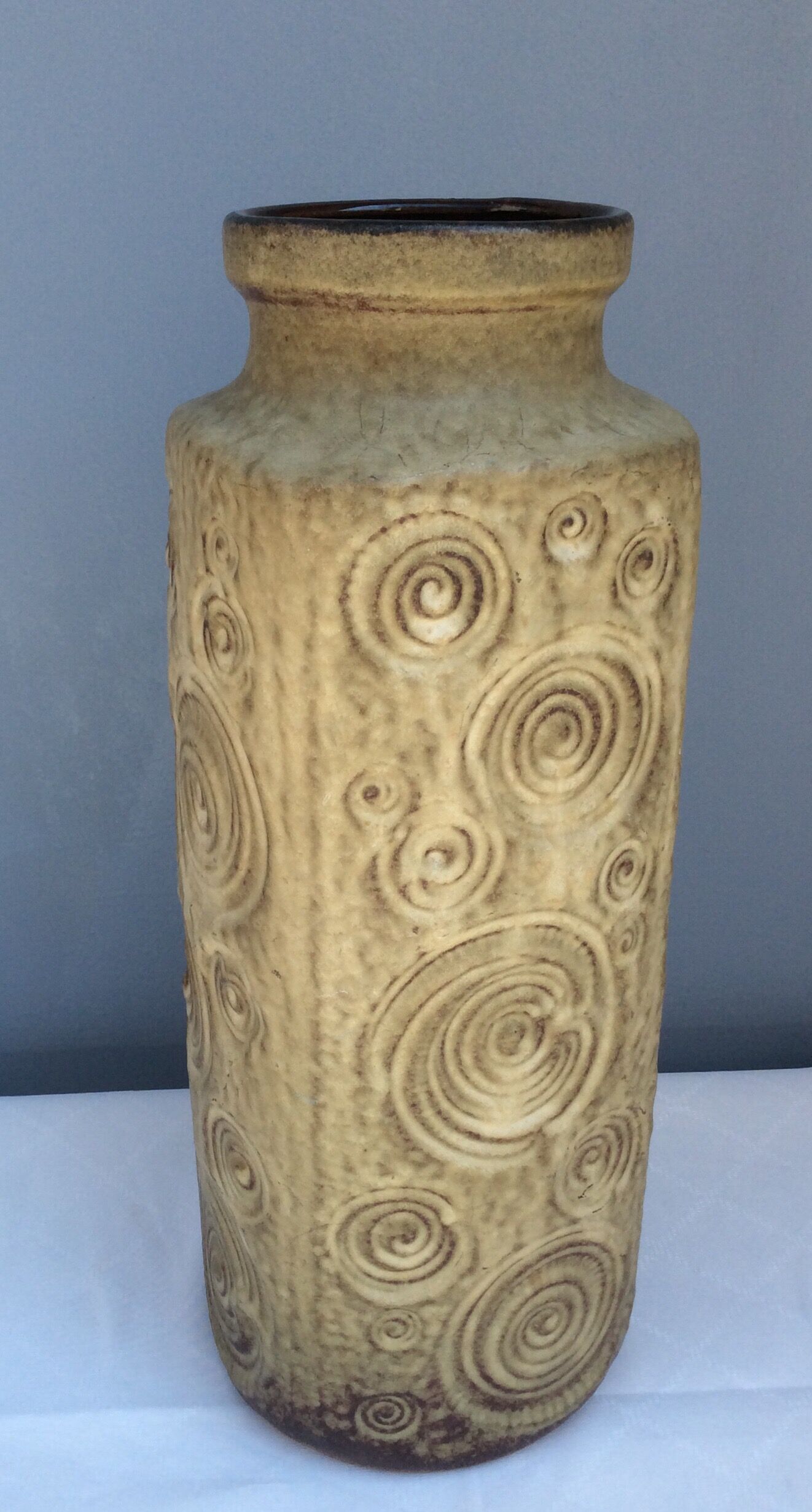 XL ceramic vase, West Germany, 1960s