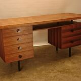 Scandinavian desk in blond rosewood
