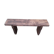 Vintage bench period 1950/60 old solid wood