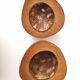 Empty vintage pocket - natural coconut