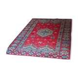 Tapis oriental de Rabbat Maroc, vintage des années 1970. Travail artisanal