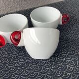 Guzzini porcelain espresso cups