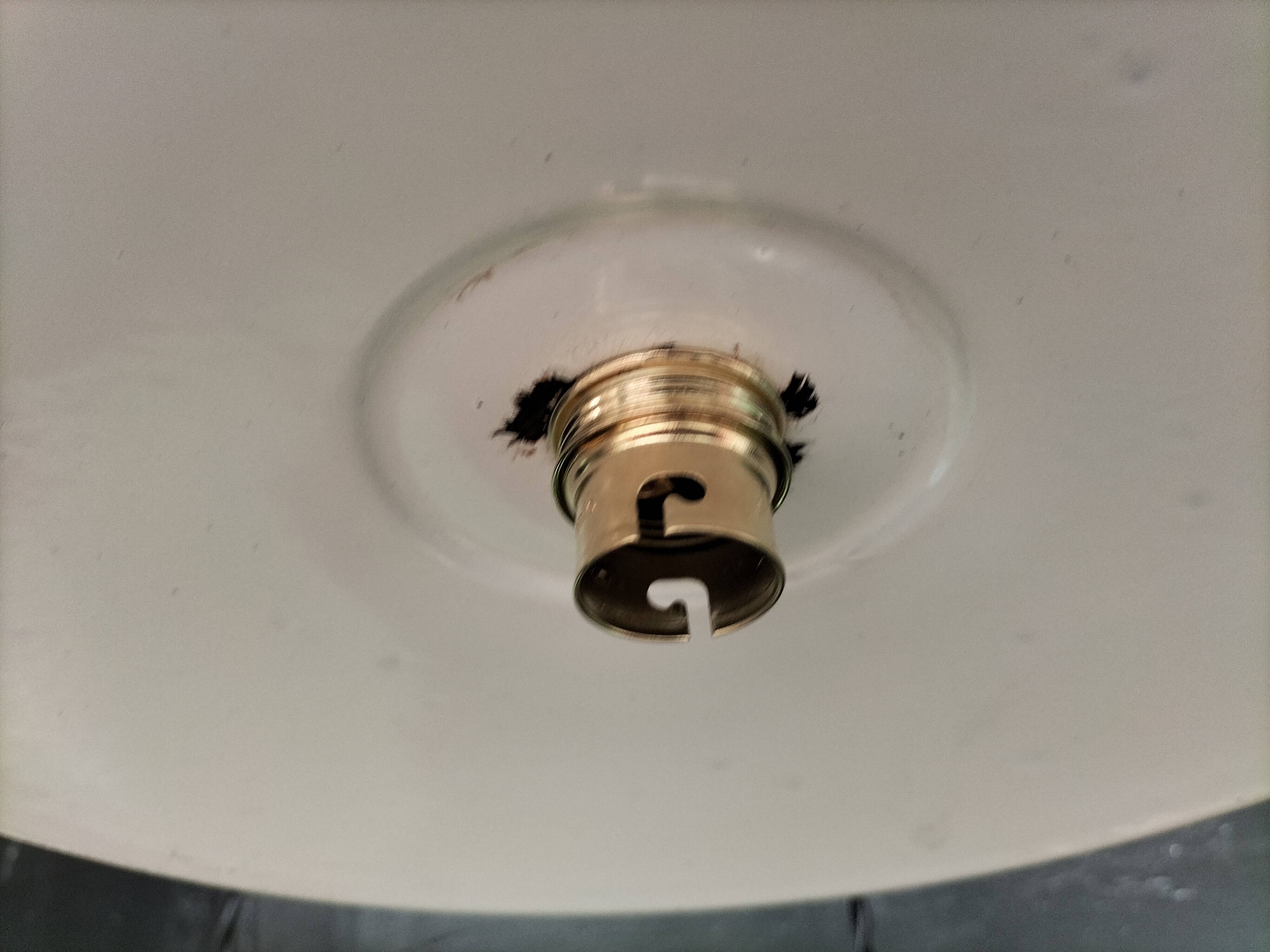 4 enameled sheet metal pendants