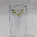 Crystal and silver-plated jug