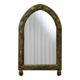 gilded wood mirror, XXth c.