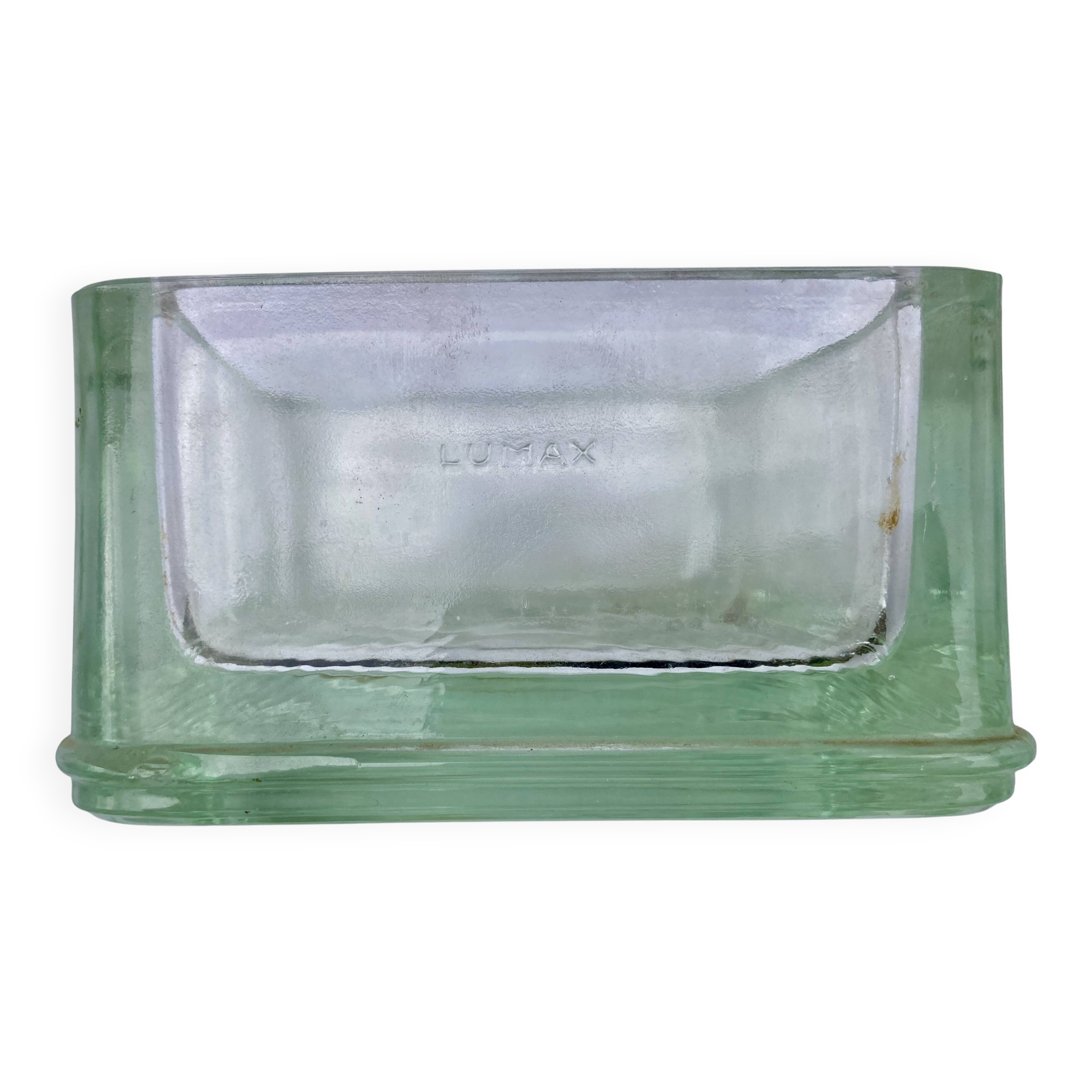 Lumax - glass pocket emptier - 15 x 15 cm - le corbusier charlotte perriand
