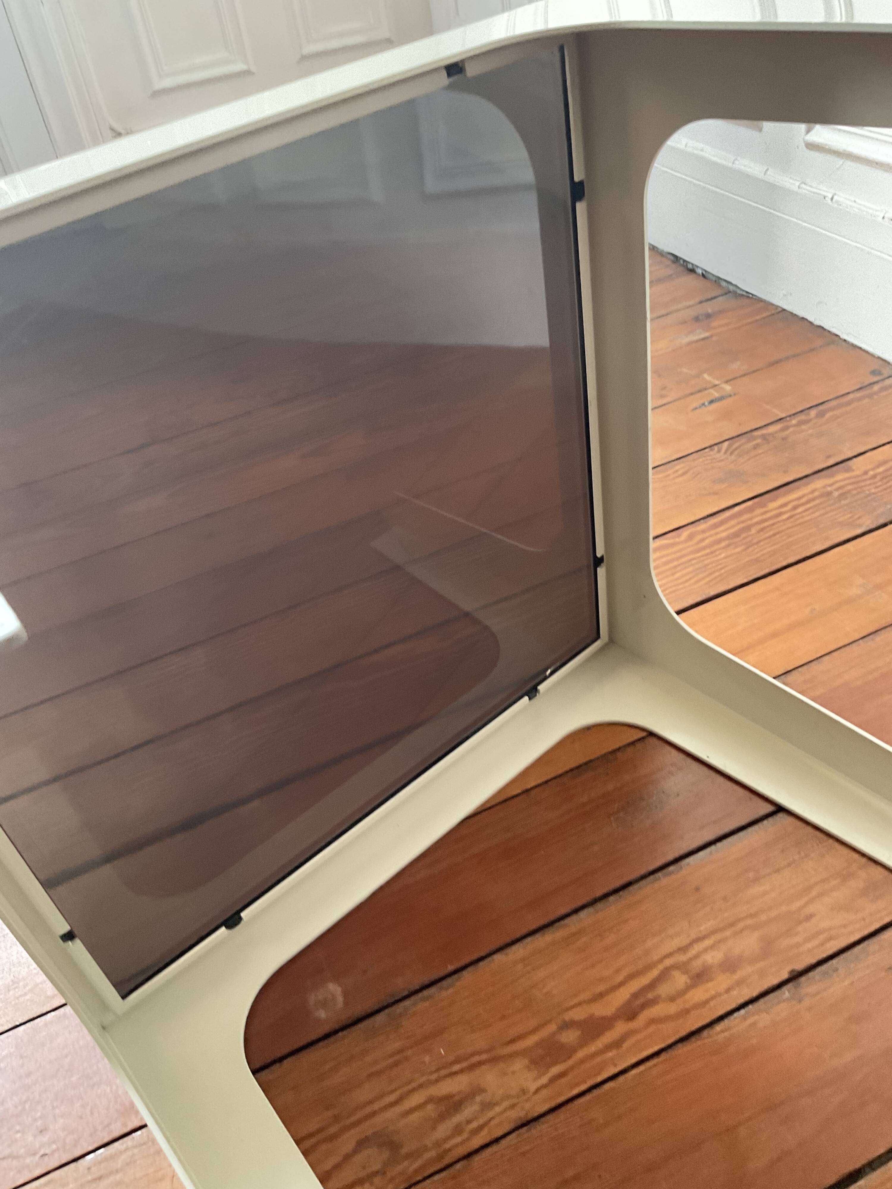 Space Age Flair coffee table, 1972,