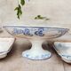 Creil & Montereau ironstone fruit bowl, Richelieu model