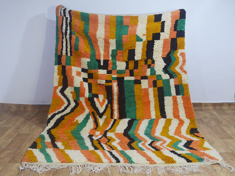 Colorful berber carpet 300 x 200 cm