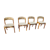 4 vintage Baumann chairs