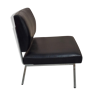 Driver skaï black armchair