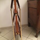 Vintage folding and rolling table