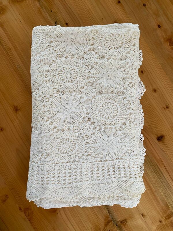 Dessus de lit en crochet