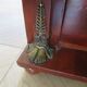Antique Weekly Planner/Empire Style Commode-Caryatid-Patinated Bronze - 1950