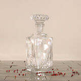 Vintage cut crystal whisky decanter