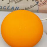 Lampe boule orange phleps habitat