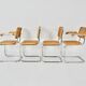 Dining chairs B32 by Marcel Breuer lot of 4