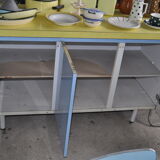 Two-tone formica sideboard