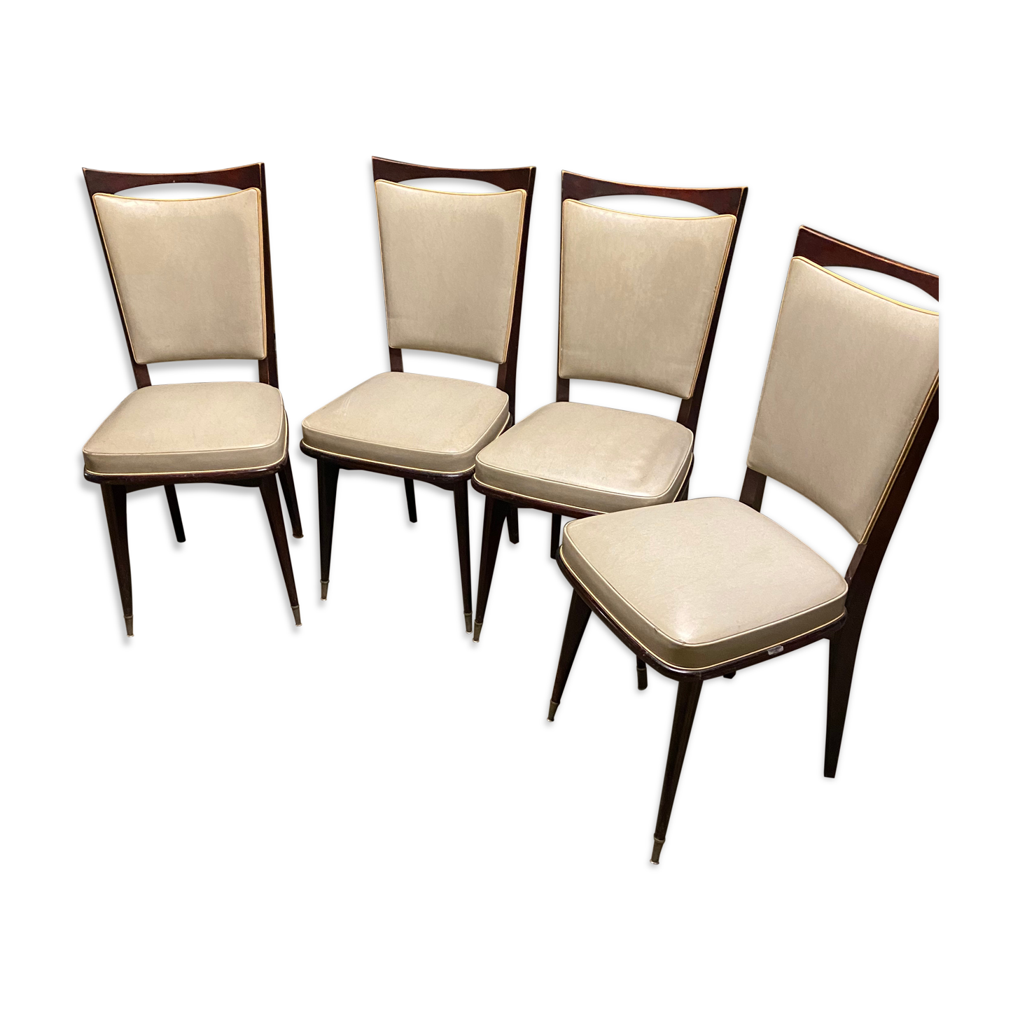 Vintage Skaï chairs 60s