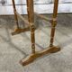 Old wooden towel rack