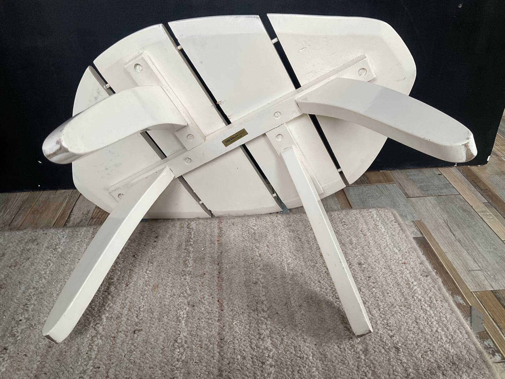 Outdoor side table Riviera by Triconfort France 1970s