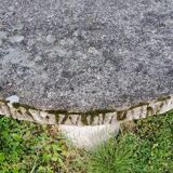 Cement rock garden table from the 1930s