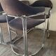 Series of 4 Italian armchairs by Otto Gerdau 1970s