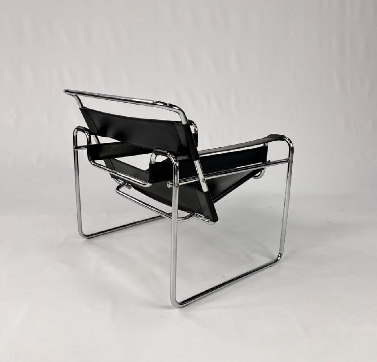 Wassily Chair B3 by Marcel Breuer, year 1980