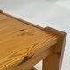 Vintage coffee table pinewood minimalist 1960s