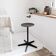 Tabouret industriel en métal, piètement étoile