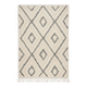 Berber rug with hollow diamonds in wool