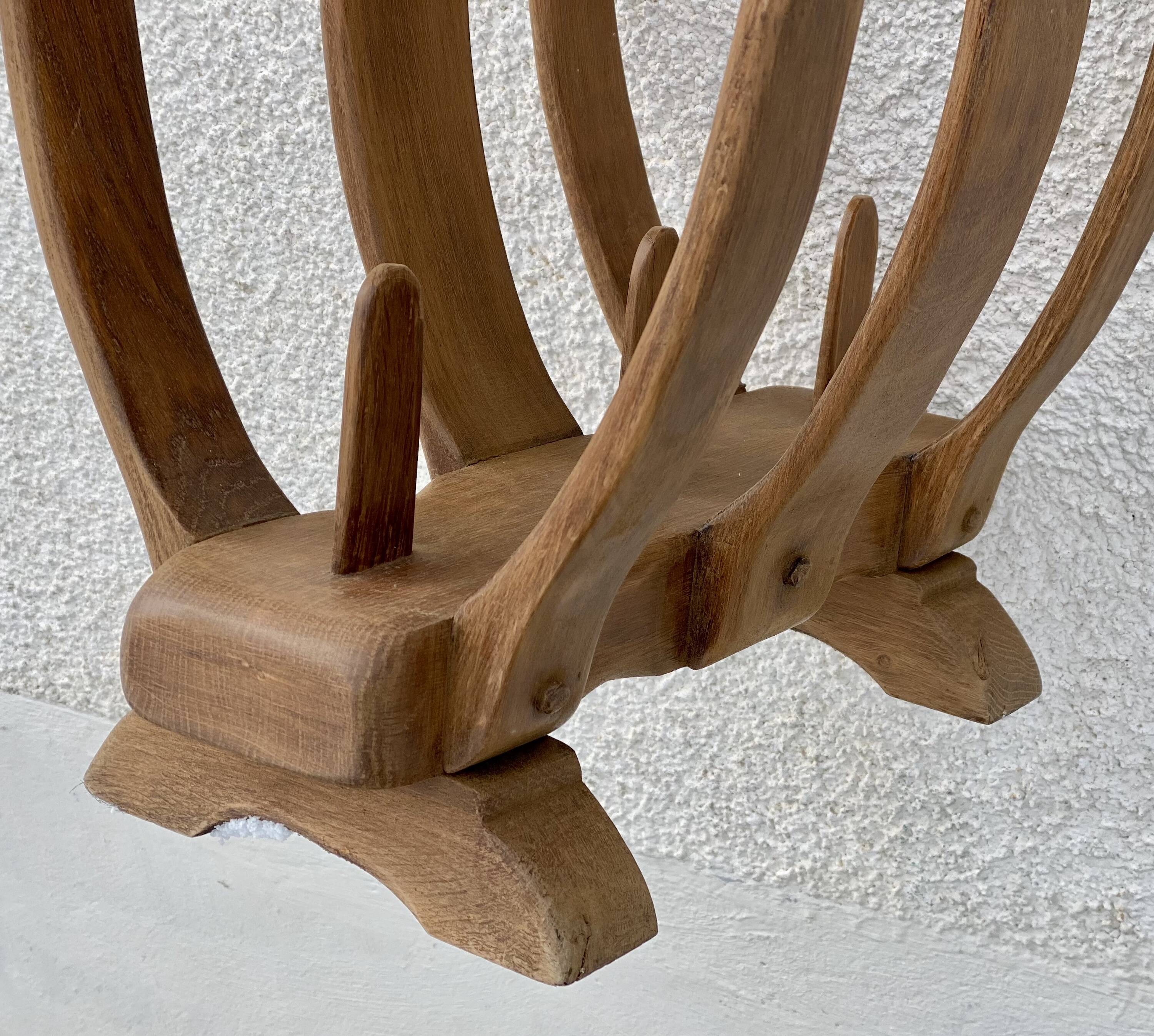 Magazine rack by GUILLERME and CHAMBRON for "Votre Maison" Vintage 1950