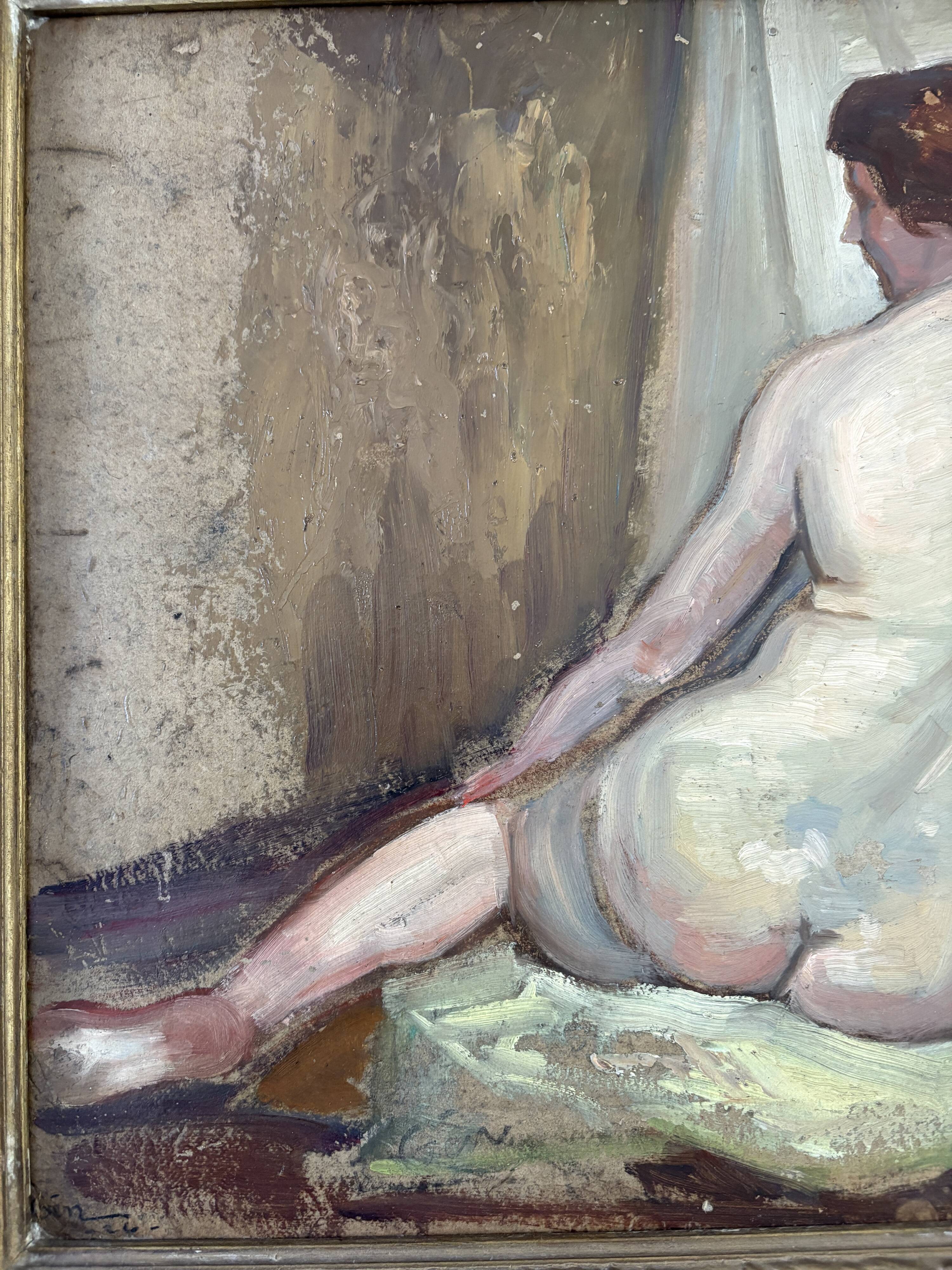 Nude woman from behind - 1926