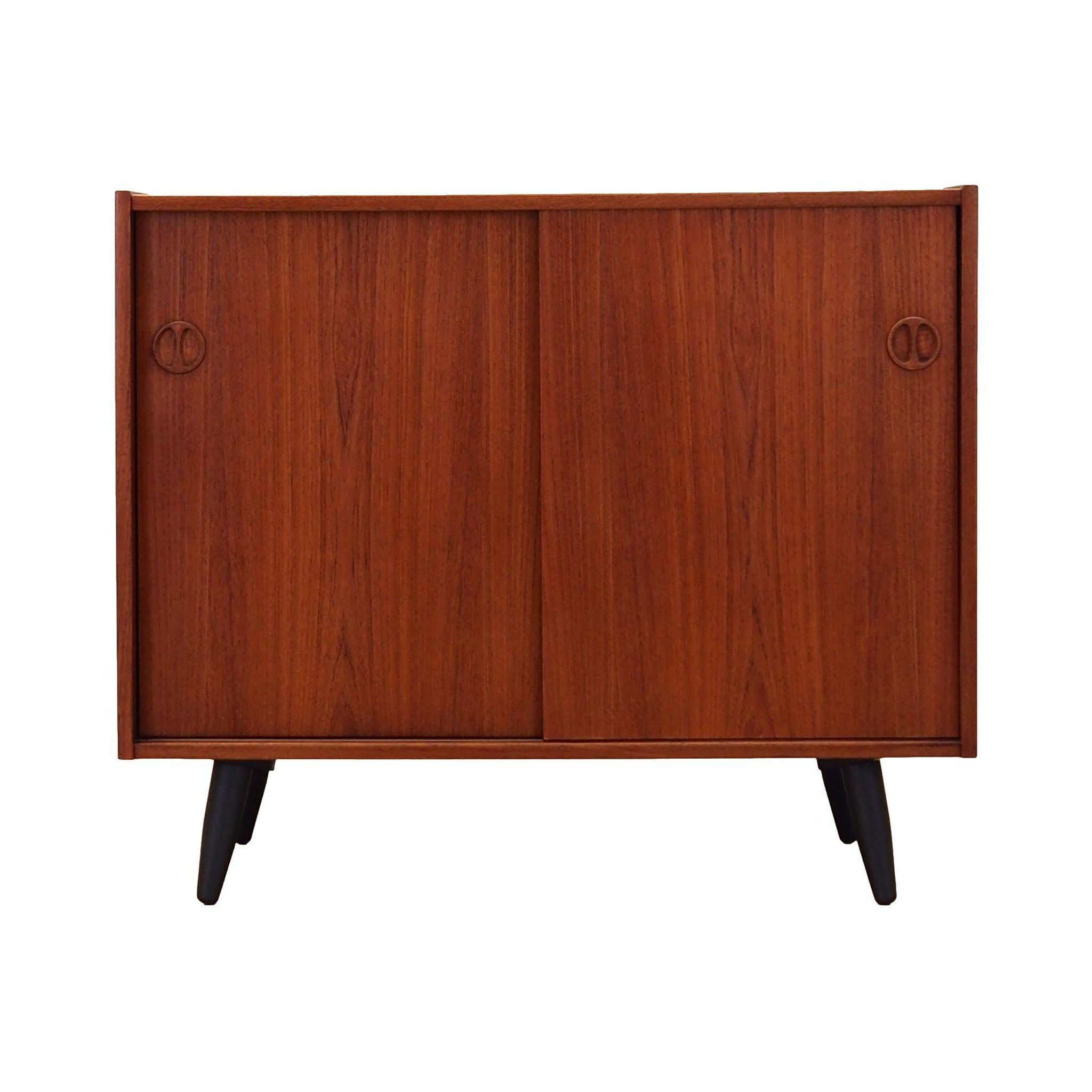 Teak cabinet, Danish design, 1970s, production: Denmark