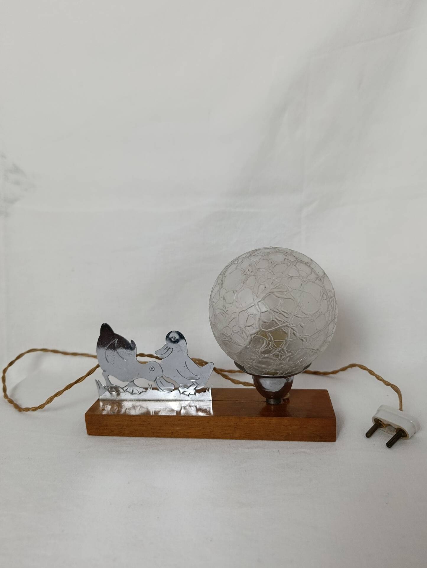 Table lamp / night light Art Deco Ducks Benjamin Rabier