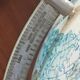 Vintage luminous globe/Scandinavian globe
