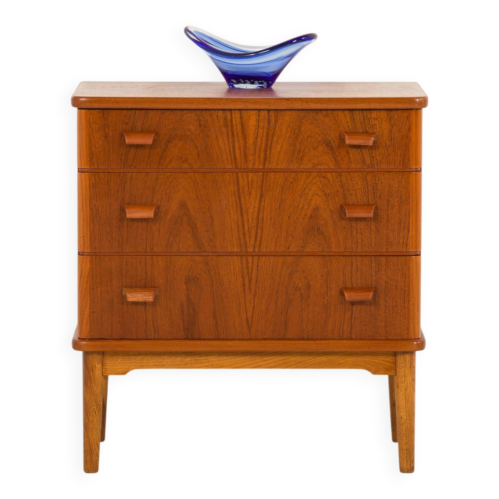 Petite commode danoise ou coffre d'entrée, années 1960