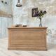 Bank store counter with drawers, circa 1900.