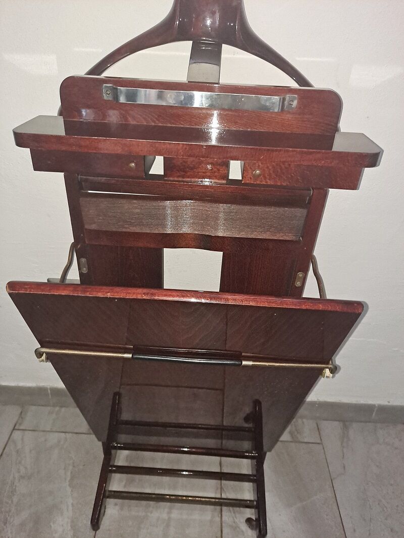 Super Mahogany Italian Designer Night Valet Dressboy