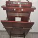 Super Mahogany Italian Designer Night Valet Dressboy