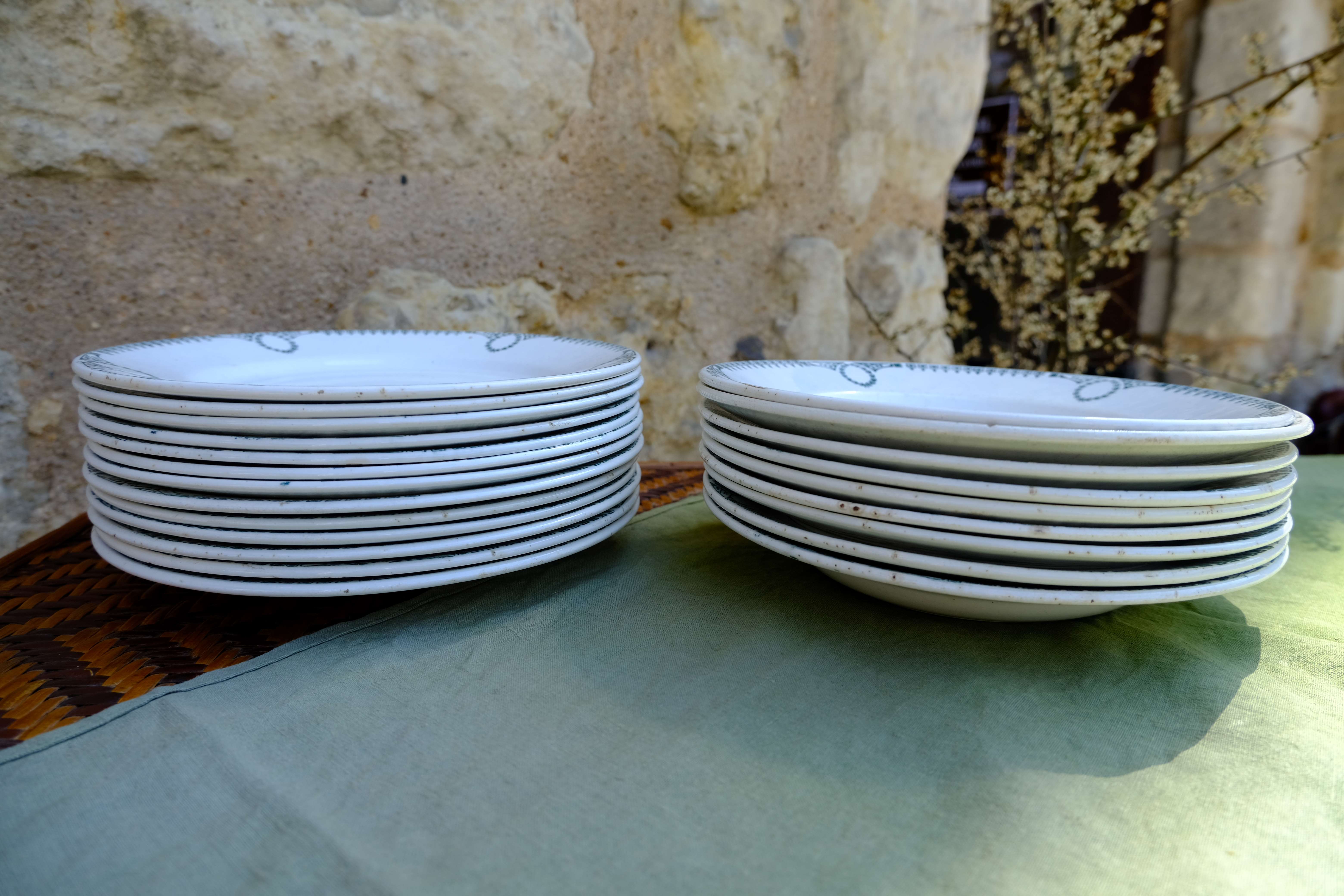 Iron earth plates from Saint Amand